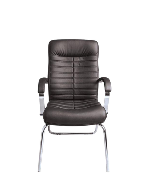 Fotoliu Orion steel chrome CFA LB ECO 30 metal/piele ecologică 16885 - foto