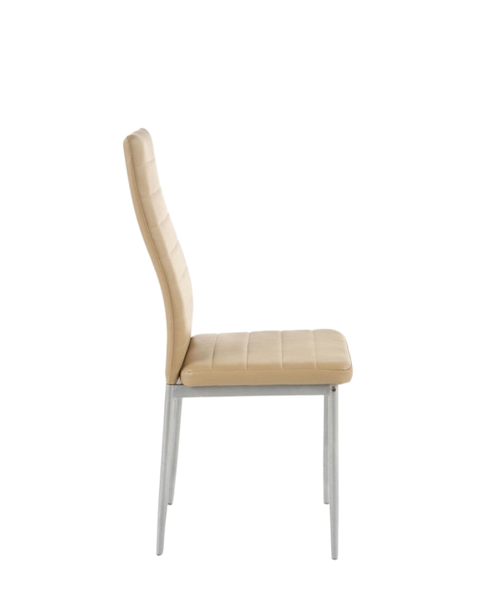 Scaun K70 metal/piele ecologică 41816 - foto