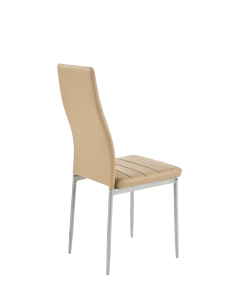 Scaun K70 metal/piele ecologică 41816 - foto