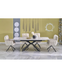 Masa Luciano metal/ceramică 230*90 46479 - foto produsului 1
