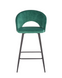 Scaun bar H96 metal/tesatura 33286 - foto produsului 2