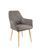 Scaun K287 metal/piele ecologică 33742 - foto
