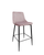 Scaun bar Clasic Pudra metal/țesătură 38668 - foto