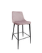 Scaun bar Clasic Pudra metal/țesătură 38668 - foto produsului 1