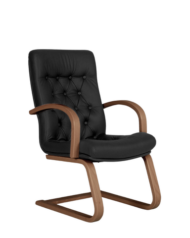 Fotoliu Fidel Lux Extra CF LB LE-A, 1031 lemn/piele artificială 15818 - foto