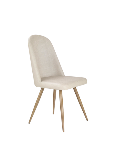 Scaun K214 metal/piele ecologică 23546 - foto