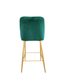 Scaun bar Clasic metal/catifea 38666 - foto produsului 3