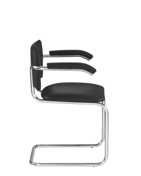 Scaun Sylwia Arm V-4 metal/piele artificială 5427 - foto