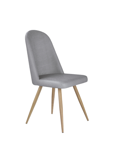 Scaun K214 metal/piele ecologică 31628 - foto