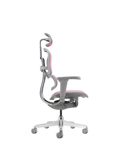 Fotoliu Ergohuman Ultra Pink T-168- B5 EHU-AG-HAM-4D metal/plasă/multiblock 48053 - foto