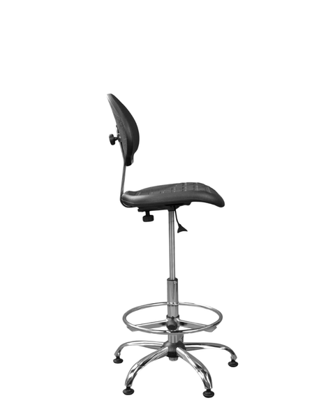 Fotoliu Laborant GTS Ring Base Chrome metal/plastic 30282 - foto