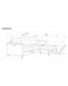 Canapea GERSON (gri) 47685 - foto produsului 6