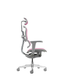 Fotoliu Ergohuman Ultra Pink T-168- B5 EHU-AG-HAM-4D metal/plasă/multiblock 48053 - foto produsului 3
