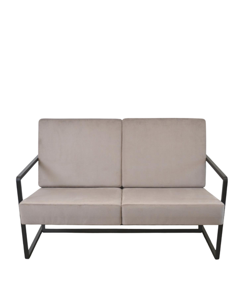 Canapea Milton metal/țesătură 49709 - foto