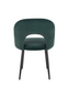Scaun K384 metal/catifea 39034 - foto produsului 3