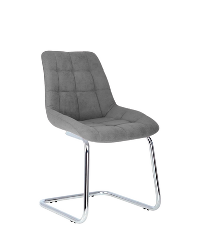 Scaun Nicole CF chrome SORO-93 metal/țesătură 38989 - foto