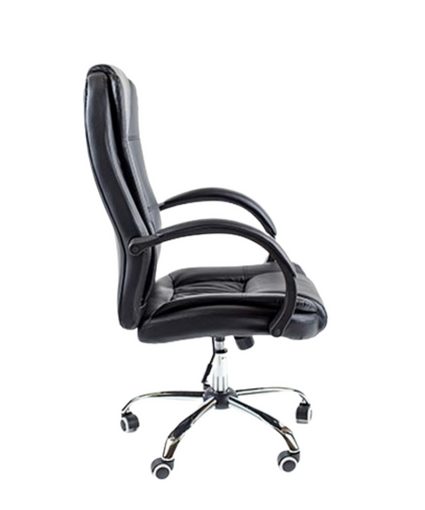 Fotoliu Relax metal/piele ecologică/TILT 25888 - foto