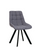 Scaun Nicole 4L black SORO-93 metal/țesătură 40959 - foto