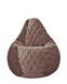 BeanBag Para L Maserrati romb cafeniu 46143 - фото товара 1