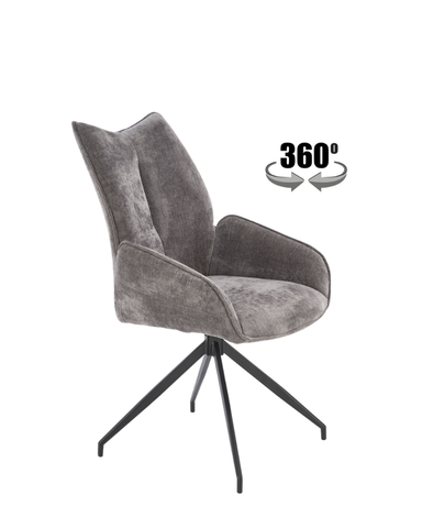 Scaun K553 metal/țesătură 49099 - foto