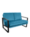 Canapea York 2 metal/țesătură 49708 - foto produsului 1