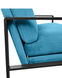 Canapea York 2 metal/țesătură 49708 - foto produsului 4