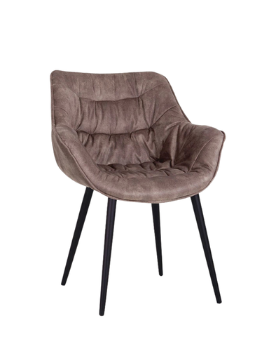 Scaun Vensan HN black PL-05 metal/țesătură 41507 - foto