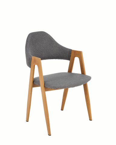 Scaun K344 lemn/tesatura 36583 - foto