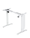 Masa cu suport electric ET114 E WH, blat PAL0110 alb, 1400x700 (ET1) 39728 - фото товара 2