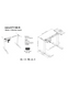 Masa cu suport electric ET114 E WH, blat PAL0110 alb, 1400x700 (ET1) 39728 - фото товара 4
