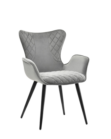 Scaun K427 metal/catifea 39202 - foto