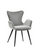 Scaun K427 metal/catifea 39202 - foto