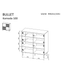 Comoda BULLET KM-2 metal/placaj laminat/MDF laminat 40554 - foto produsului 6