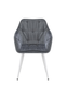 Scaun DC6014-P metal/velur 49343 - foto produsului 2