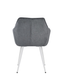 Scaun DC6014-P metal/velur 49343 - foto produsului 4