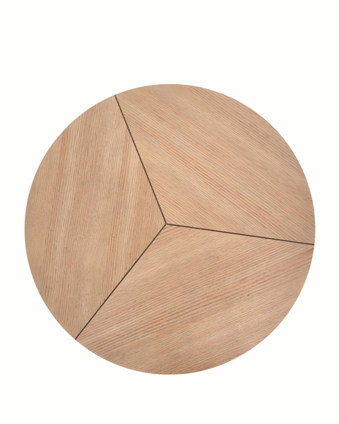 Masa Karida metal/MDF cu furnir natural 80*80 43662 - foto