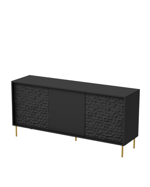 Comoda BULLET KM-1 metal/placaj laminat/MDF laminat 40553 - foto