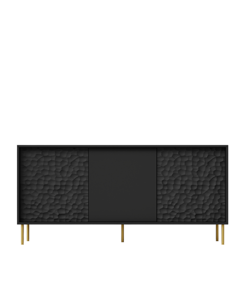 Comoda BULLET KM-1 metal/placaj laminat/MDF laminat 40553 - foto