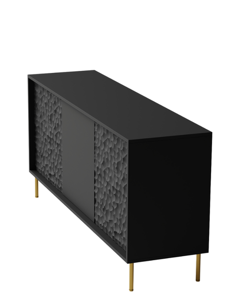 Comoda BULLET KM-1 metal/placaj laminat/MDF laminat 40553 - foto