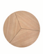 Masa Karida metal/MDF cu furnir natural 80*80 43662 - foto produsului 5