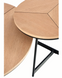 Masa Karida metal/MDF cu furnir natural 80*80 43662 - foto produsului 3