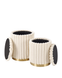 Set Puf Fido 2 MDF/țesătură 49090 - foto produsului 2