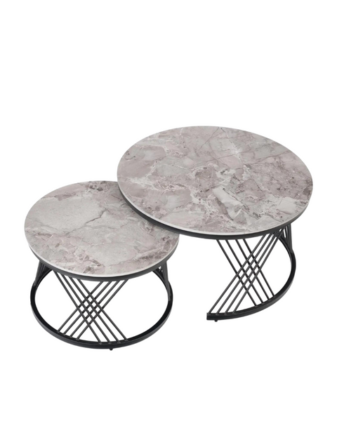 Masa Flamingo metal/aglomerat 80*80 42202 - foto