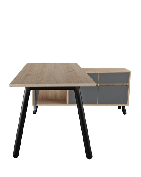 Masa Fusion + box incorporat, dreapta 46684 - foto
