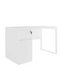 Masa birou Box Incorporat 1200x600 White/White 38640 - фото товара 1
