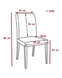 Scaun C2390 HLR 20 metal/tesatura 49337 - foto produsului 2