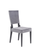 Scaun Sorbus metal/țesătură 28408 - foto
