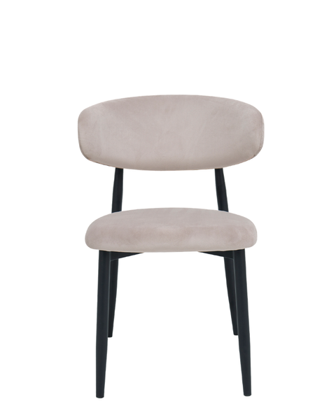 Scaun Meridian metal/catifea 48622 - foto