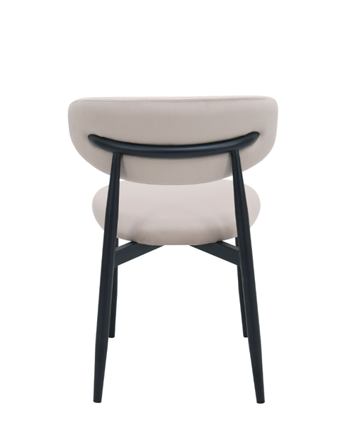 Scaun Meridian metal/catifea 48622 - foto