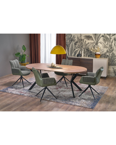 Masa Peroni metal/placă laminată 100-250*100 49614 - foto